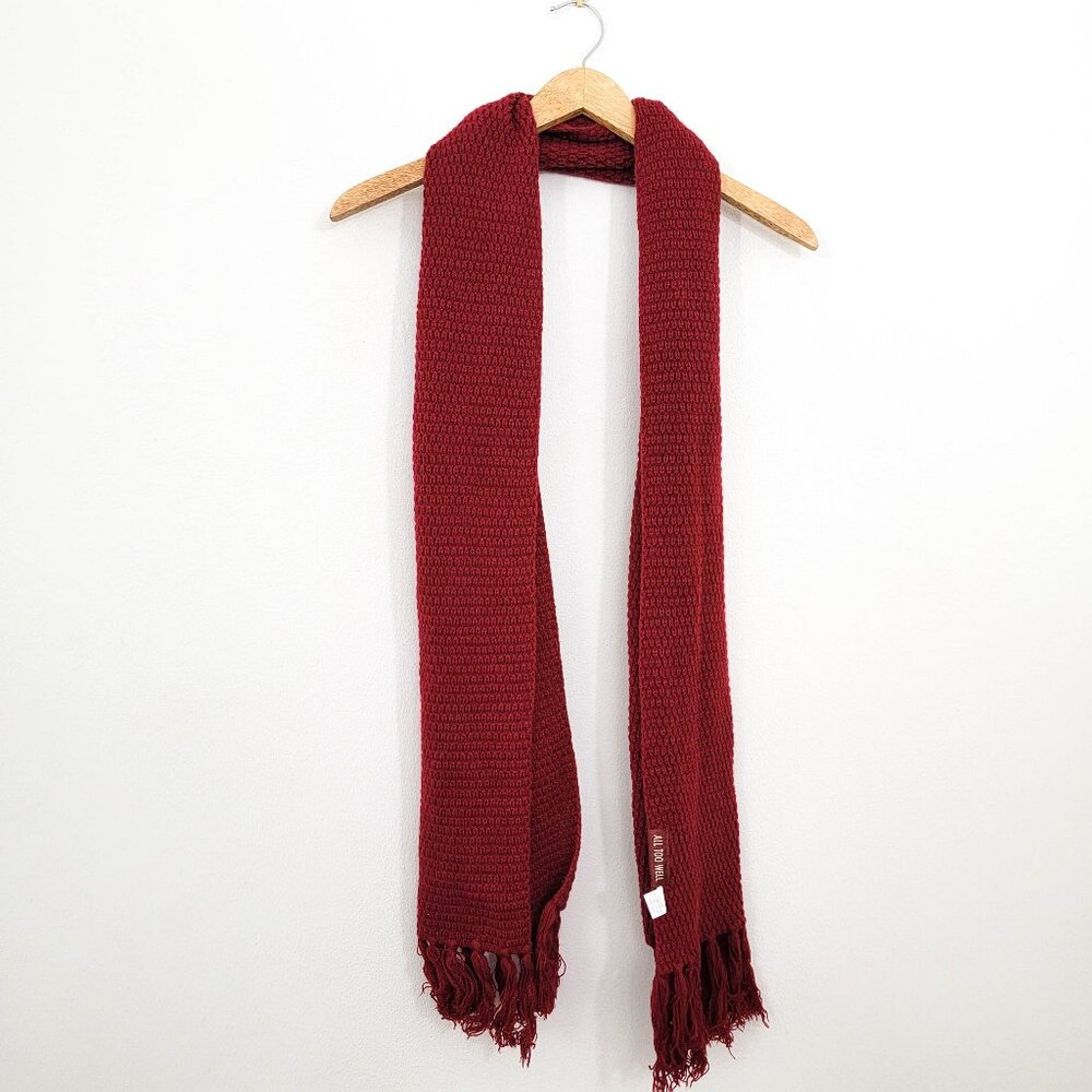 Taylor Swift All Too Well Red Scarf